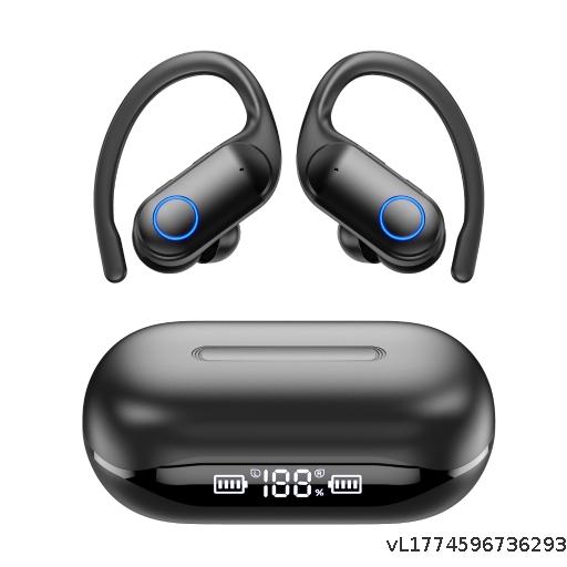 Wireless Bluetooth Earphones Hi Fi Sound and Battery Display