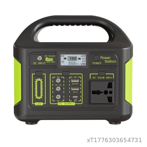 MOQ 4/  300W Outdoor Power Supply 220v110v Photovoltaic Self Driving Tour Vehicle Outdoor Mobile Power Battery