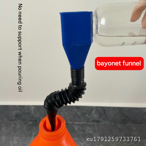 Refueling funnel without lifting funnel Square small funnel New snap on funnel Car refueling funnel Refueling funnel