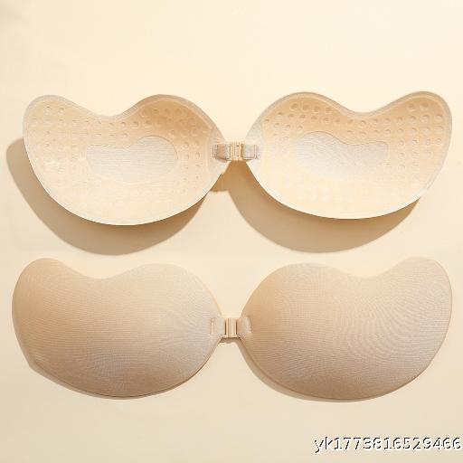  Mango shaped chest patch for women in summer, thin fabric cover, large bra, small chest, summer nipple patch cup, gathering, invisible, breathable, sweat proof