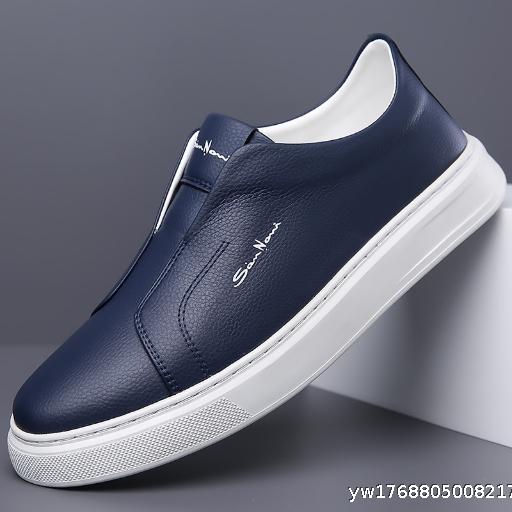 Breathable, Anti slip, Trendy Soft Bottom Rubber Round Head Flat Heel Sleeve Solid Color Large Size 38-46