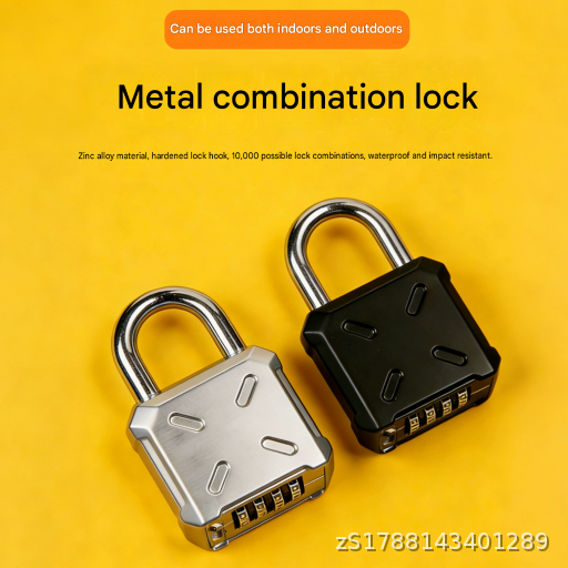  New Metal Home Password Hanging Outdoor Rainproof and Rust proof Metal Password Anti theft Lock Zinc Alloy Lock