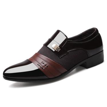 Leather shoes men's casual shoes business formal shoes wedding shoes