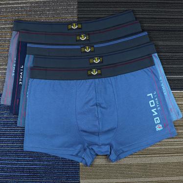 Men's adult boxers youth breathable large loose cotton underwear