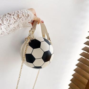  foreign style small bag 2022 new fashion net red fashion football bag ball bag summer versatile One Shoulder Messenger women's bag