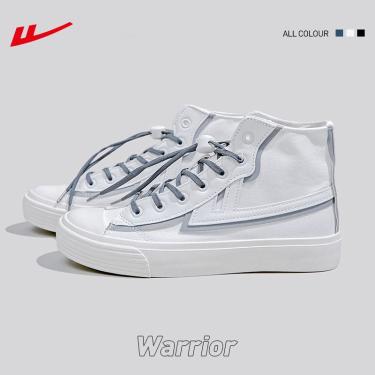 High top canvas shoes, women's lightwave lovers, small white shoes, women's reflective shoes, Korean version