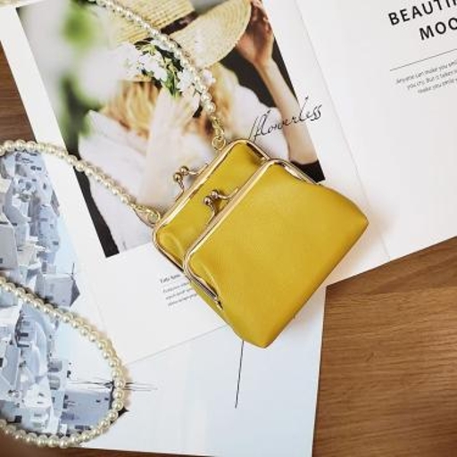 2022 Popular Small Bag Women's New Fashion Versatile Pearl Chain Small One Shoulder Crossbody Wallet Mini Lovely