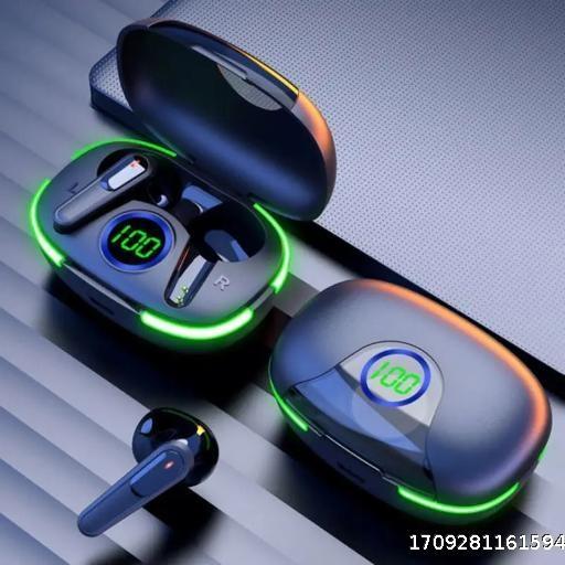 Wireless Bluetooth Earphone LED of Battery Headset Earpod Headphone