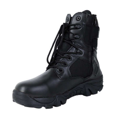Outdoor Training Men's Special Operations Boots Mountaineering Anti slip, Wear resistant, Shock Absorbent, Mid Top High Heel Tactical Boots
