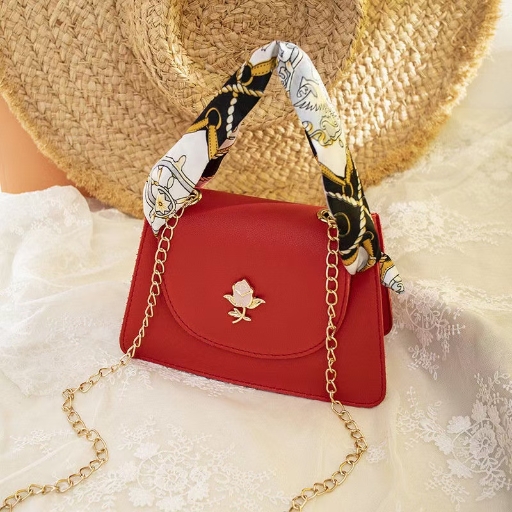 Red Satchel Bag