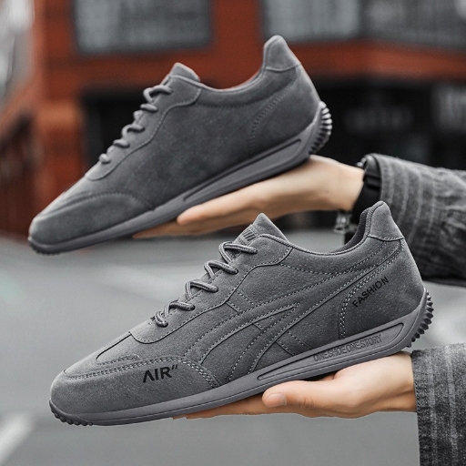  2025 new Forrest Gump running shoes spring Korean version sports casual shoes men's board shoes retro waffle Forrest Gump trendy shoes