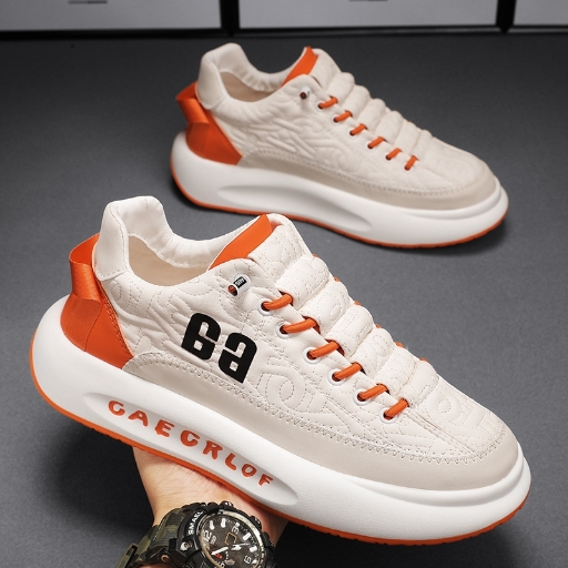 Men's Shoes 2025 Spring Chinese Style One Step Stepping Forrest Gump Shoes Men's Sports Running Thick soled Tall Dad Shoes