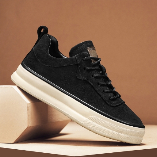 2025 new retro casual shoes Korean style all-match men's sports shoes large size