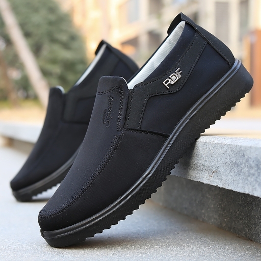 Waterproof wear-resistant lightweight slip-on casual shoes, polyurethane cloth shoes old Beijing cloth shoes