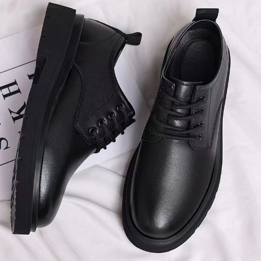 Big Head Business Casual Leather Shoes